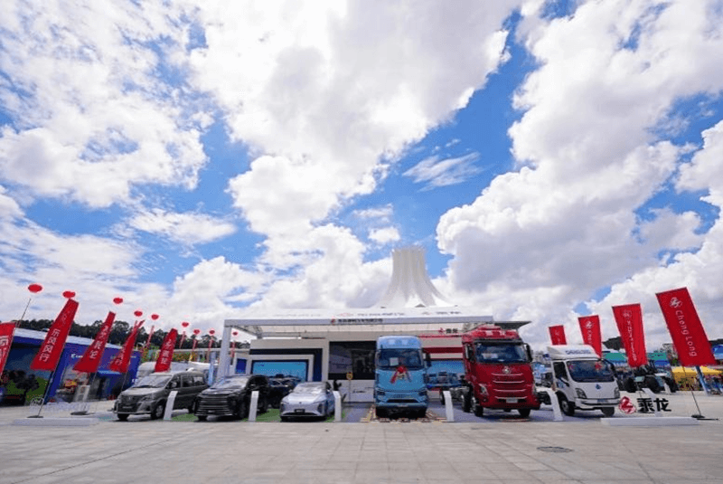 Dongfeng Liuzhou Motor Co., Ltd 22-Кытай-АСЕАН ЭКСПОсунда жаркырап коммерциялык акылдуу электр моделдерин алып келет (2)